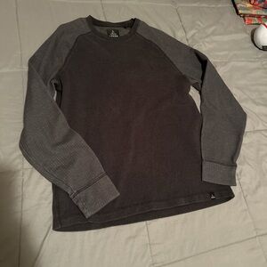 Prana Charcoal Long Sleeve Top